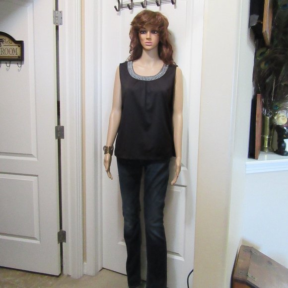 Black Top Tan Jay Petite -Medium - Picture 3 of 6